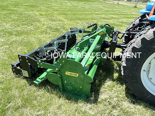 Rotary Tiller with Packer Roller