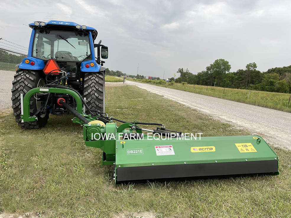 Kubota Orange Flail Mower