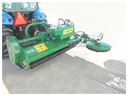 ACMA HD220 Offset Flail Mower with Side Trimmer
