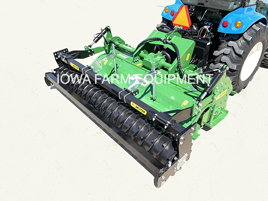 Rotary Tiller with Packer Roller