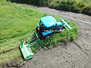 LS Tractor with Rear and Front 3-Point