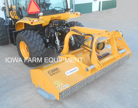 Omarv Hydraulic Offset Flail Mower