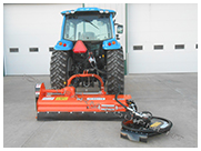 Peruzzo Bull Flail Mower with Side Trim Head