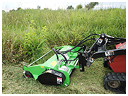 Peruzzo Mini Skid Steer Flail Mower