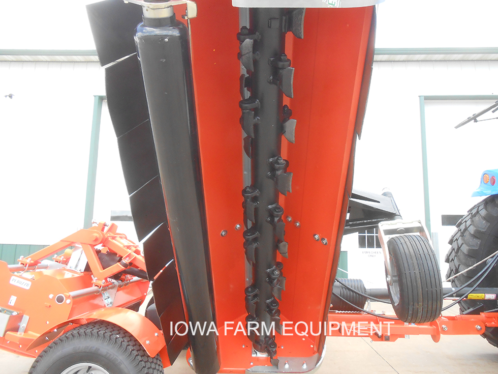 Flail Mower with Hammer Blades