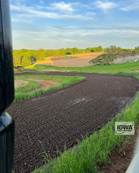 Racetrack Grooming Harrow For Tractor